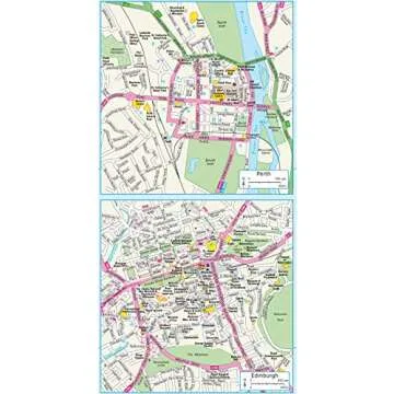 Scotland Touring Map: Ideal for exploring