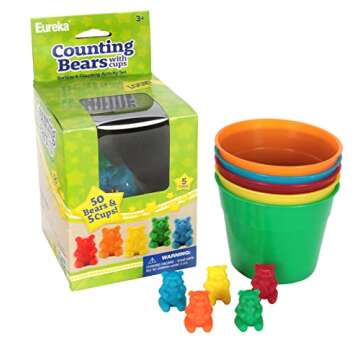 50 Counting Bears with 5 Cups