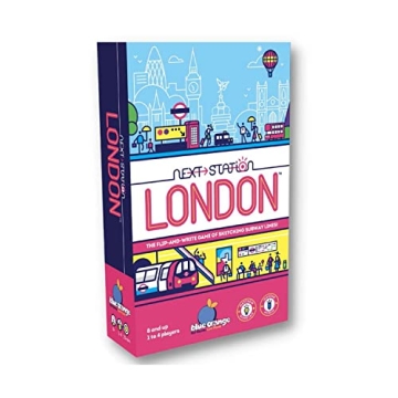 Blue Orange Games Next Station London Board Game - A Fun Flip and Write Experience for Families and ...
