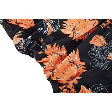 B2prity Women's Slimming One Piece Swimsuits Tummy Control Bathing Suit Halter Swimwear for Big Busted Curvy Woman