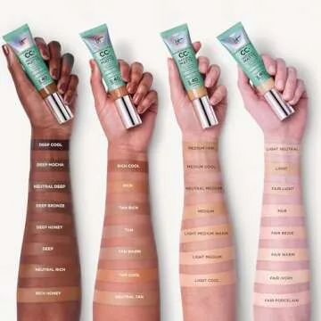 IT Cosmetics CC+ Cream Natural Matte Foundation - SPF 40