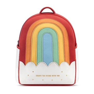 Zoy zoii Rainbow Kids Backpack for School and Travel
