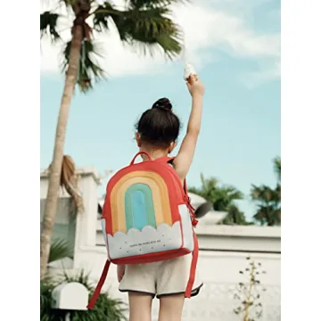 Zoy zoii Rainbow Kids Backpack for School and Travel