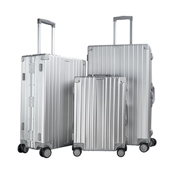 TRAVELKING Aluminum Zipperless Luggage - Stylish & Durable