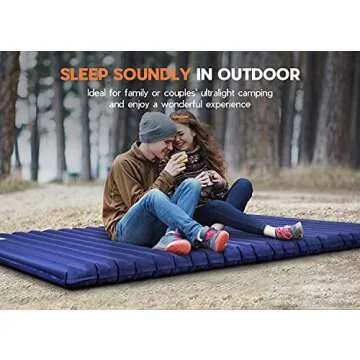 Hikenture Inflatable Double Air Camping Mattress for 2