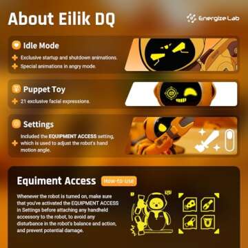 Experience Endless Fun with ENERGIZE LAB Eilik DQ