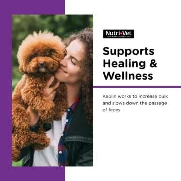 Nutri-Vet Anti-Diarrhea Liquid for Dogs - Helps Sooth Dogs Upset Stomach & Stop Diarrhea - Veterinarian Formulated - 4 oz