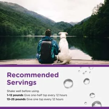 Nutri-Vet Anti-Diarrhea Liquid for Dogs - Helps Sooth Dogs Upset Stomach & Stop Diarrhea - Veterinarian Formulated - 4 oz