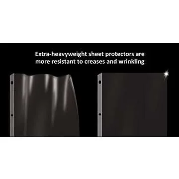 Gold Seal Diamond Clear Heavyweight Sheet Protectors, 200 Count