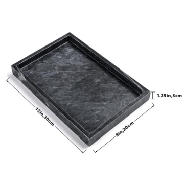 Noble Natural Marble Tray for Stylish Organization