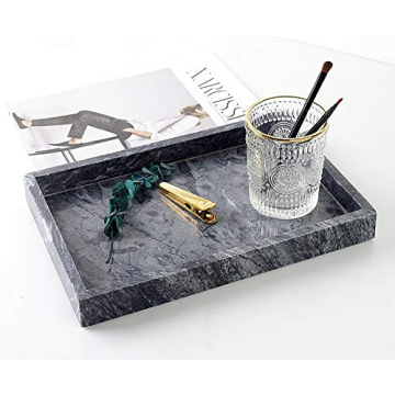 Noble Natural Marble Tray for Stylish Organization
