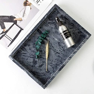 Noble Natural Marble Tray for Stylish Organization