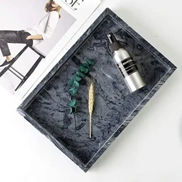 Noble Natural Marble Tray for Stylish Organization