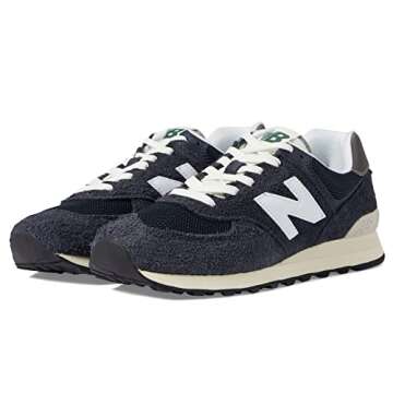 New Balance Men's 574-v2 Eco-Friendly Lace-up Sneaker for Comfort and Style