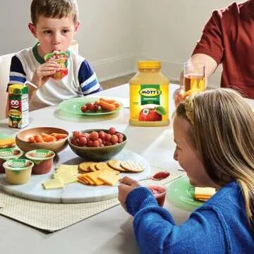 Mott's No Sugar Added Applesauce, 46 Oz Jar (Pack Of 8), Good Source Of Vitamin C, No Artificial Flavors