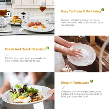 MEKY 18-Piece Dinnerware Set - Durable & Stylish