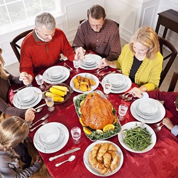 MEKY 18-Piece Dinnerware Set - Durable & Stylish