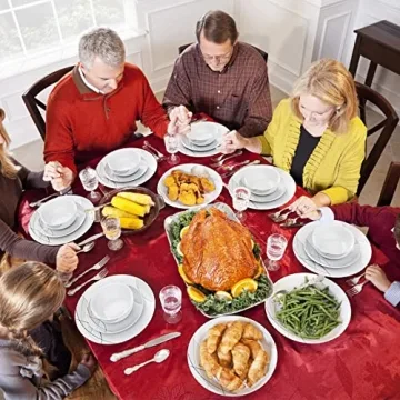 MEKY 18-Piece Dinnerware Set - Durable & Stylish