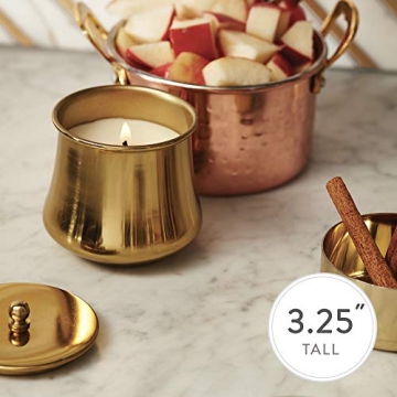 Thymes Simmered Cider Candle - Cozy Fall Fragrance