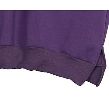 NUTEXROL Women's Thickening Long Fleece Sweatshirt String Hoodie Dress Pullover Plus Size