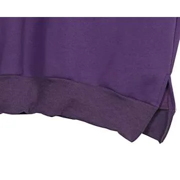 Plus Size Fleece Hoodie Dress - Cozy and Stylish