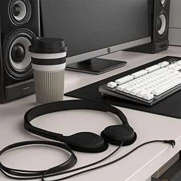 Maeline Bulk On-Ear Headphones - 10 Pack Multicolor