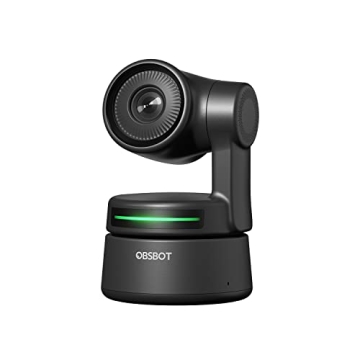Professional 4K Webcam with AI Tracking Features