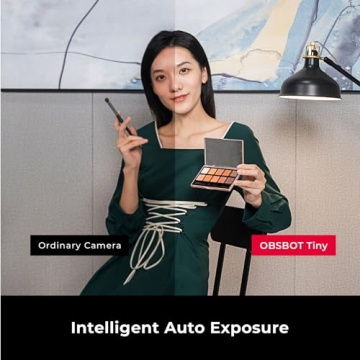 Professional 4K Webcam with AI Tracking Features