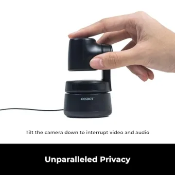 Professional 4K Webcam with AI Tracking Features