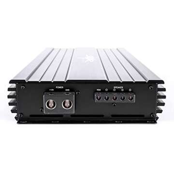 Skar Audio Skar Audio SKv2-2500.1D Monoblock Class D MOSFET Competition Grade Subwoofer Amplifier, 2900W Max Power