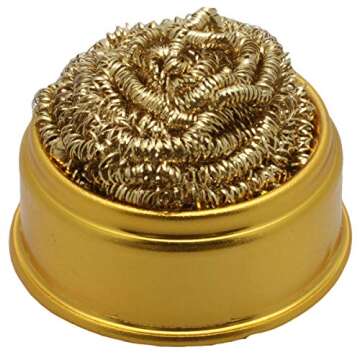 Aven 17530-TC Coiled Brass Tip Cleaner for Soldering