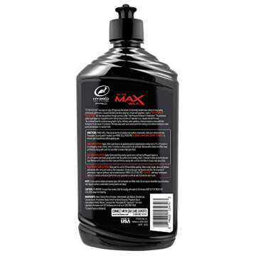 Turtle Wax 53479 Hybrid Solutions Pro to The Max Wax Graphene Liquid Wax, Patent-Pending Advanced Pa...