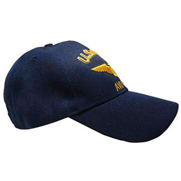 AES U.S. Navy Naval Aviation Ball Cap Baseball Cap Hat (Licensed)