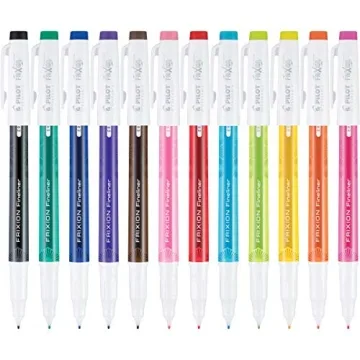 Pilot FriXion Fineliner Erasable Marker Pens Pack of 12