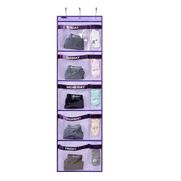 ANZORG Weekly Kids Clothes Organizer - Stylish & Functional Storage