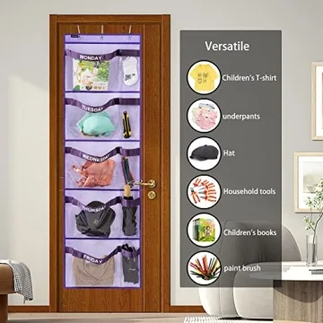 Kids Weekly Clothes Organizer for Stress-Free Mornings
