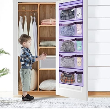 Kids Weekly Clothes Organizer for Stress-Free Mornings