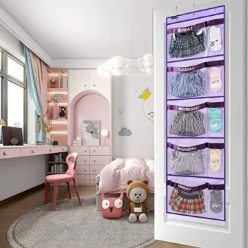 Kids Weekly Clothes Organizer for Stress-Free Mornings