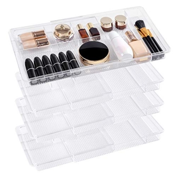 Oubonun Expandable Drawer Organizer for Makeup and More