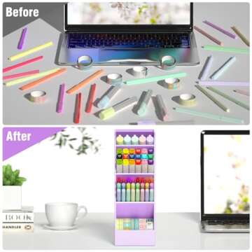 Asten Multifunctional Pen Holder for Desk Organization