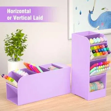 Asten Multifunctional Pen Holder for Desk Organization