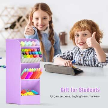 Asten Multifunctional Pen Holder for Desk Organization