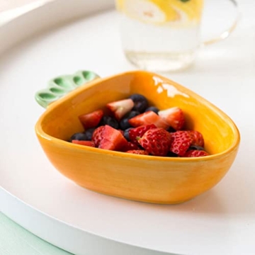 SHERCHPRY Carrot Shaped Ceramic Serving Dish - Fun & Versatile