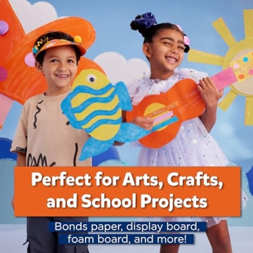 Elmer’s Glittery Washable Glue Sticks 12 Pack Assorted Colors