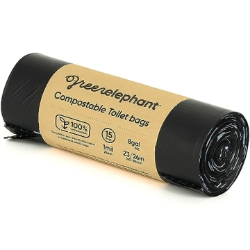 Green Elephant Portable Toilet Bags - Camping Toilet Bags for Outdoor Adventures