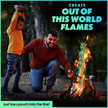 Magical Flames Color Changing Fire Packets - 12 Pack