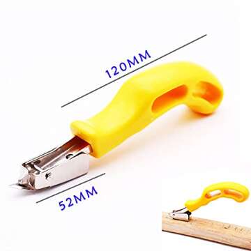 Staple Remover Heavy Duty Construction,Staple Puller Heavy Duty Staple Remover for Furniture, Carpet...