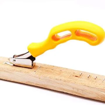 Staple Remover Heavy Duty Construction,Staple Puller Heavy Duty Staple Remover for Furniture, Carpet, Wooden Case,Canvases Interior Decoration and Photo Frames Office Staple Puller Remove Tool