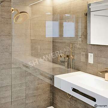 ShowerMaxx Luxury Spa Series Gold Rain Shower Head