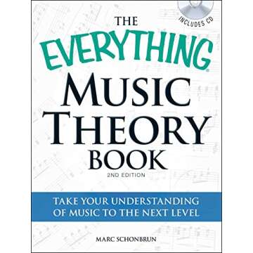 The Everything Music Theory Book with CD: Take your understanding of music to the next level (Everyt...